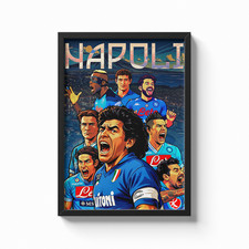 Poster Napoli Leggende Quadro
