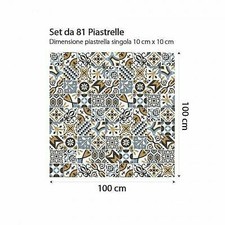 KIT  81 PZ ADESIVI PIASTRELLE