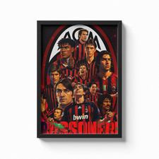 Poster Milan Calcio Quadro