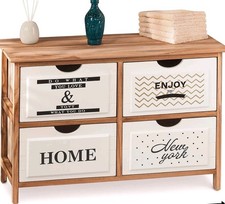 Cassettiera Legno 4 Cassetti