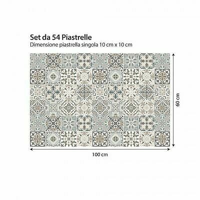 Kit adesivi piastrelle - 54, pz