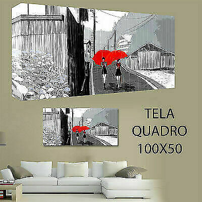 Quadri moderni tela 100x50 - quadri,